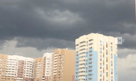 В Татарстане объявили штормовое предупреждение из-за шквалистого ветра и града