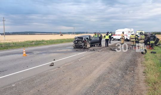 Три человека погибли в ДТП на трассе в Татарстане