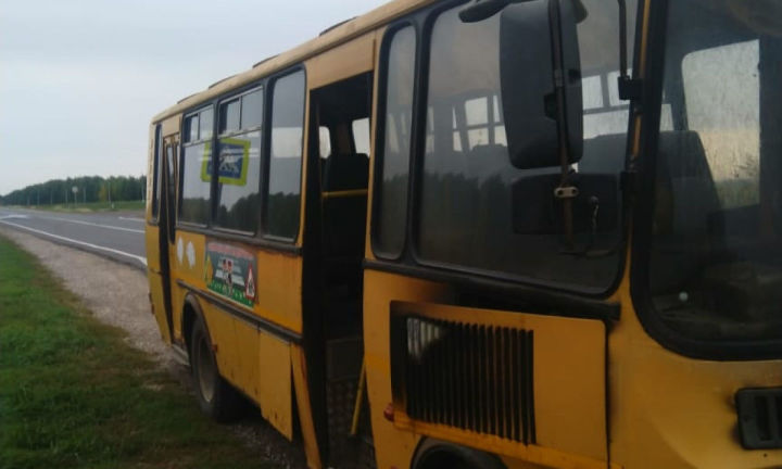 В Татарстане проводится доследственная проверка по факту возгорания автобуса с детьми