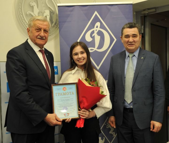 Юная жительница Татарстана получила приз за материал о спортивном обществе «Динамо»