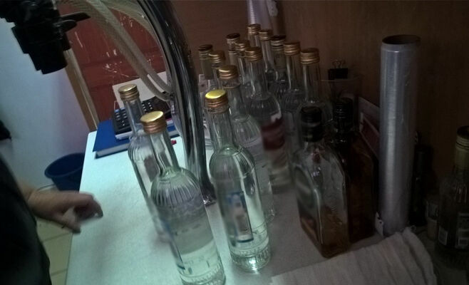 В Бугульминском районе из незаконного оборота изъяли 148 литров алкоголя