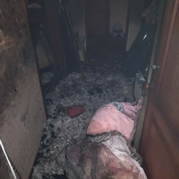 Мужчина и четырехлетний ребенок погибли на пожаре