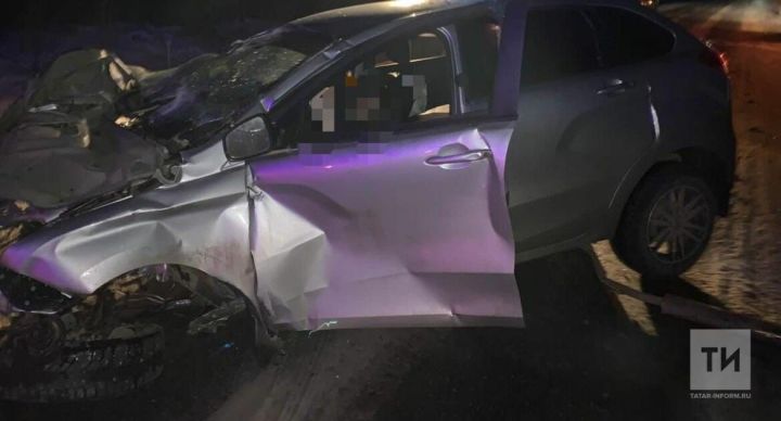 Оба водителя погибли после лобового столкновения на трассе в РТ