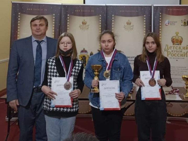 Бугульминка завоевала бронзу в Детском Кубке России по шахматам