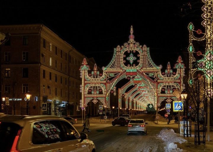 Казань снова признана популярным местом для посещения в новогодние праздники