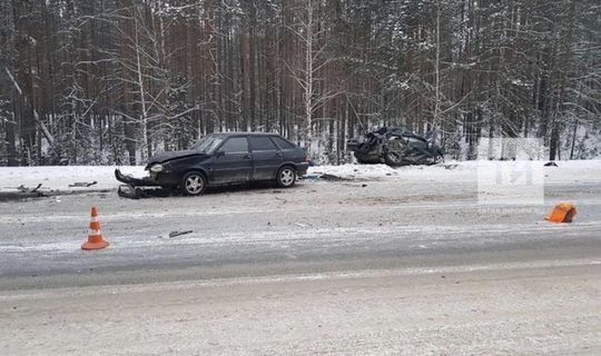Два человека погибли в ДТП на границе Татарстана и Марий Эл
