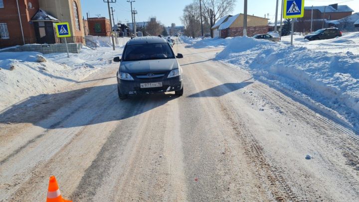 В Бугульме совершен наезд на пешехода