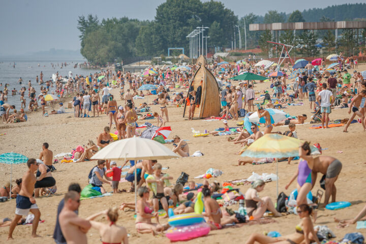 Семь из 24 пляжей Татарстана получили санитарное заключение