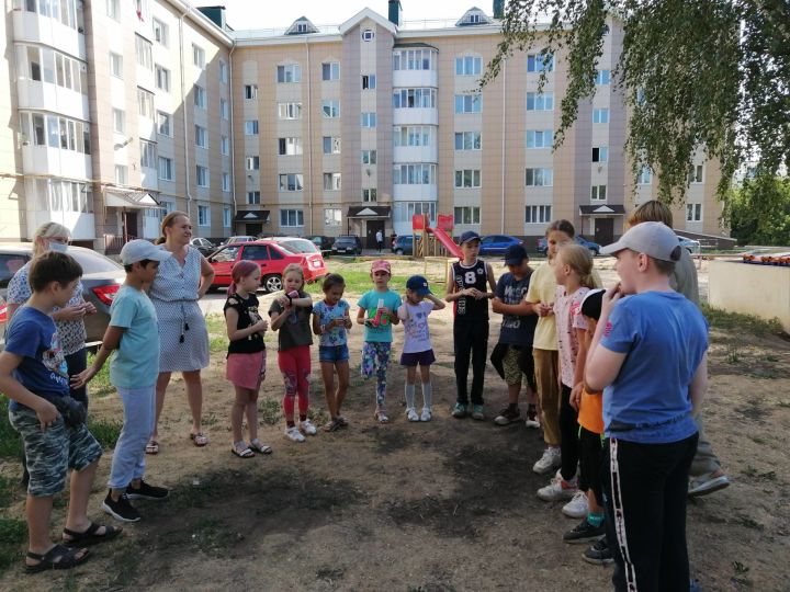 В Бугульме организовали подвижные игры народов Татарстана