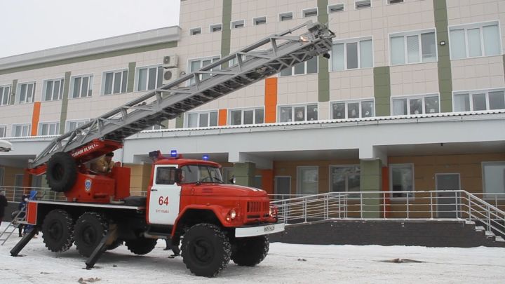 В инфекционном отделении Бугульминской ЦРБ прошли противопожарные учения
