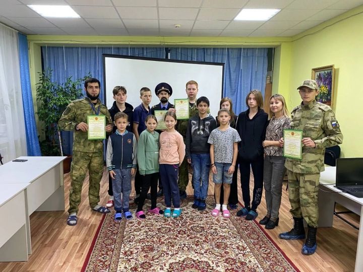 Центр «Форпост» поздравил ялкыновцев с победой в конкурсе «Робинзон»