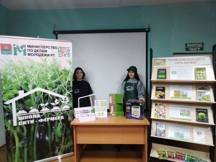 Молодежь Бугульминского района обучают выращиванию микрозелени