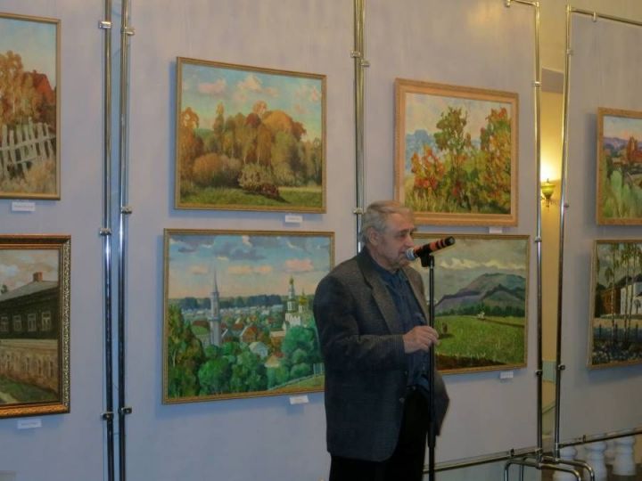 У бугульминского художника Якова Лукьяненко более 60 персональных выставок