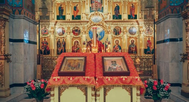 В день памяти сщмч.Никиты первого епископа Бугульминского была совершена праздничная Литургия