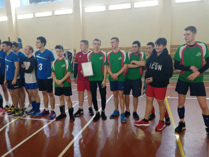 Команда из Бугульмы - призер волейбольных состязаний