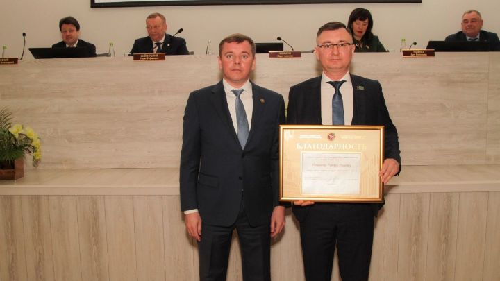 Бугульминское потребительское общество "Зелено-Рощинское" получило благодарность Кабинета Министров РТ