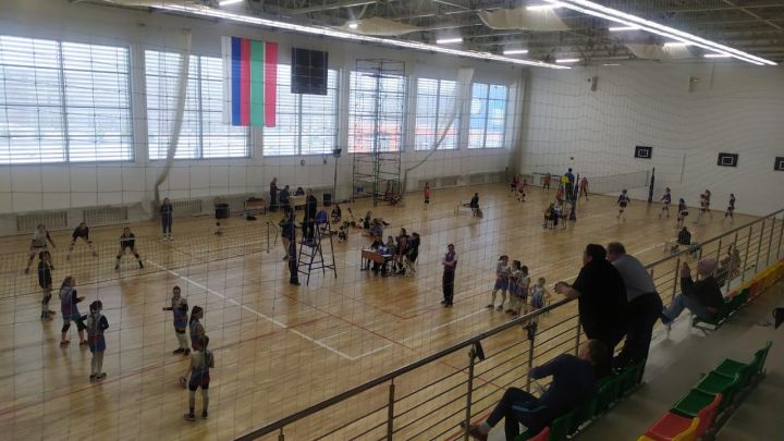 В спортшколе "Факел" состоялось Первенство Республики Татарстан по волейболу среди девушек