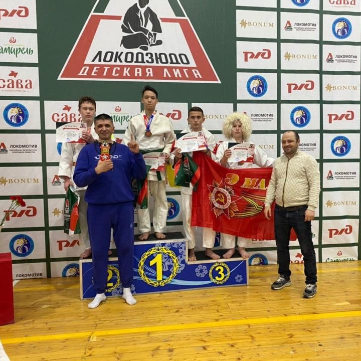 Бугульминские дзюдоисты стали победителями всероссийских соревнований