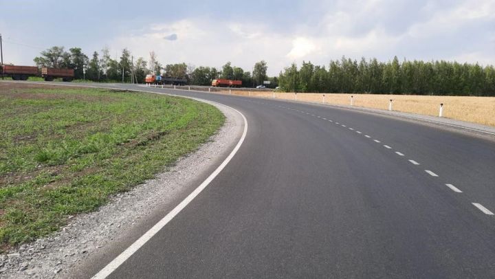 В Бугульминском районе завершен капремонт дороги