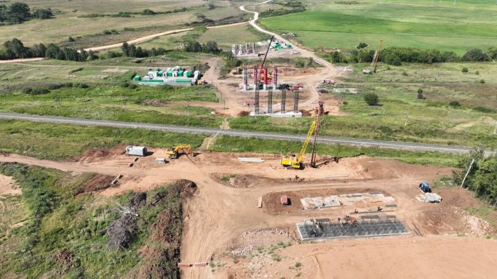 В Татарстане на втором этапе обхода Нижнекамска и Набережных Челнов начались работы на всех мостовых сооружениях