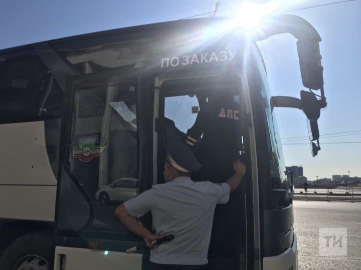 В Бугульминском районе 10 августа массово проверят водителей автобусов