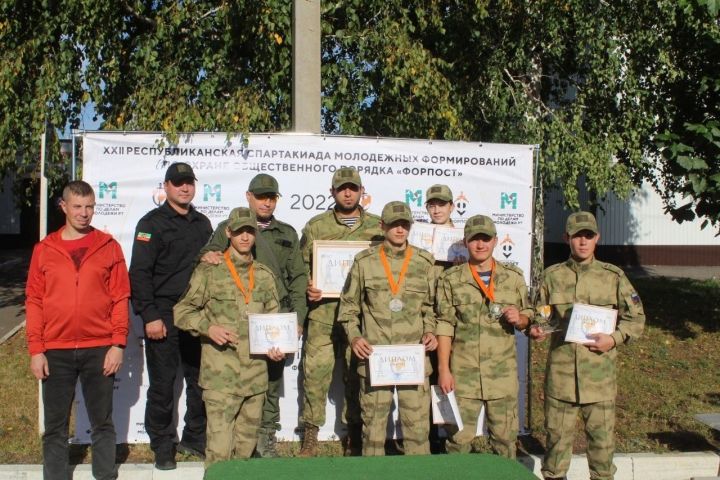 Центр «Форпост » Бугульминского района достойно выступил на соревнованиях по военно-прикладным видам спорта