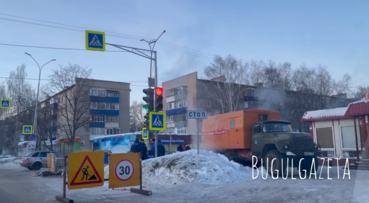 26 января в Бугульме запланированы работы по замене трубопровода на магистрали на ул. Якупова