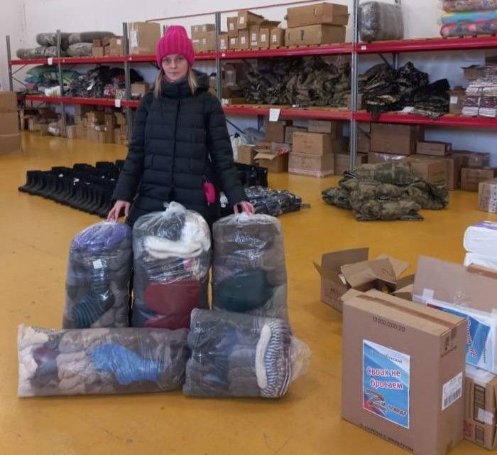 Рукодельницы Бугульмы и района связали тёплые носки и варежки для бойцов СВО