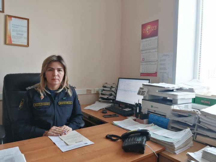 Начальник Бугульминского районного отдела судебных приставов рассказала о деятельности отделения