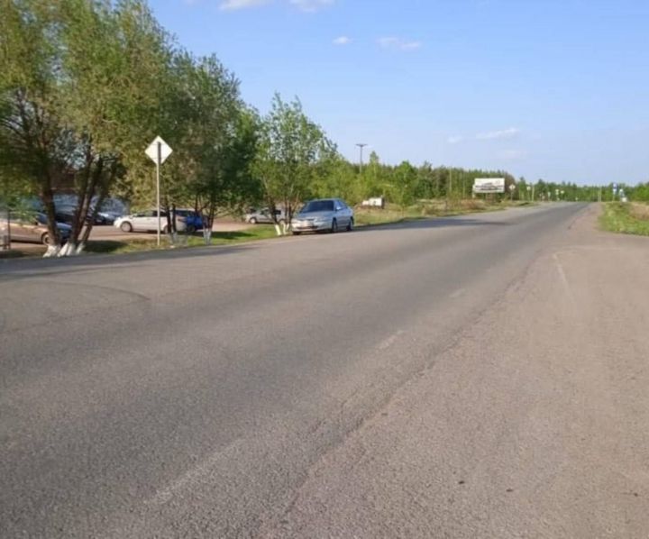 На участке дороги Бугульма-Азнакаево по улице Гончарова начались ремонтные работы