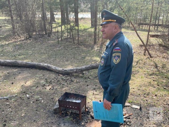 В Бугульминском районе продлили ограничение на посещение лесов из-за высокой пожароопасности