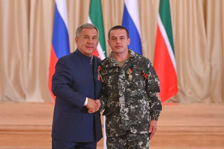 Бугульминец награжден медалью Ордена «За заслуги перед Республикой Татарстан»
