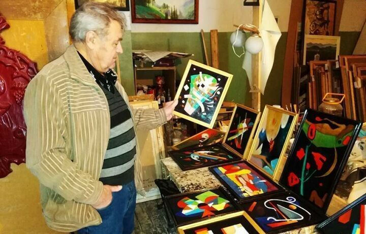Известный бугульминский художник Яков Лукьяненко отмечает 80-летие