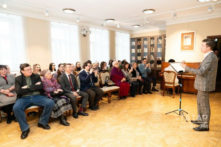 Татар китабы йортында беренче тапкыр йөз елдан соң Шәриф Камалның ике әсәре яңгырады