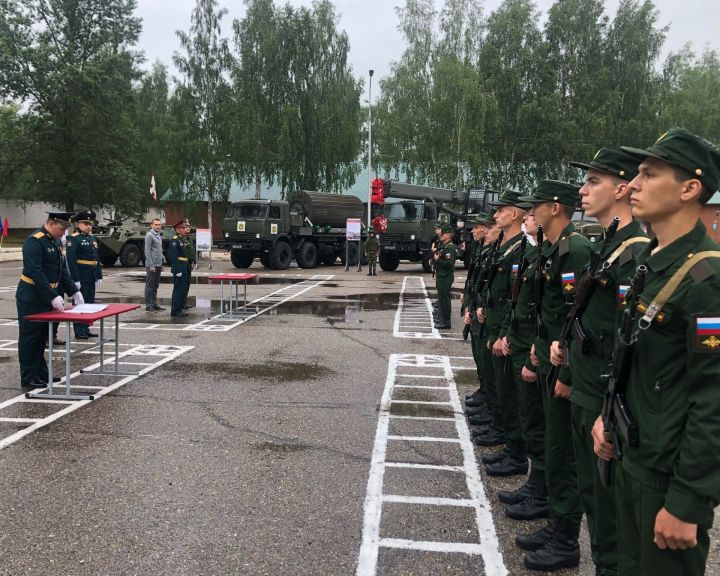 Новобранцы из Бугульминского района приняли присягу