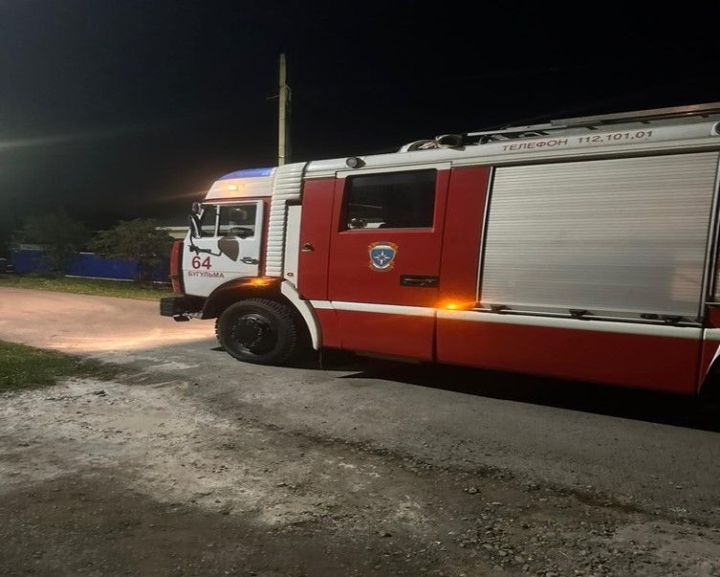 На пожаре в Бугульме никто не пострадал