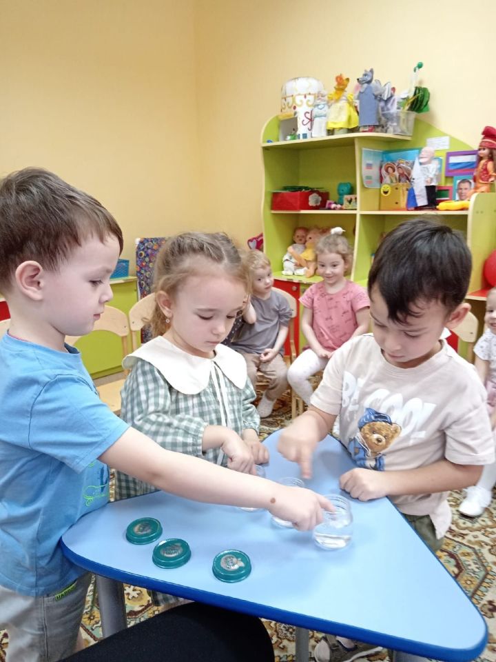Маленькие бугульминцы провели эксперименты