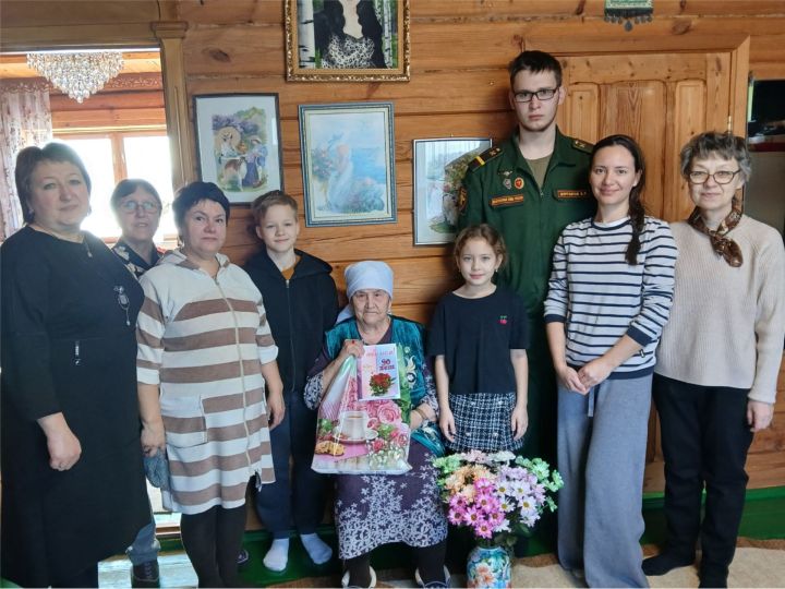 Жительница Бугульминского района отметила 90-летний юбилей