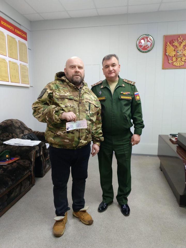 Махсус хәрби операция ветераны Андрей Биксин кадет-интернат мәктәбендә тәрбияче булып эшли