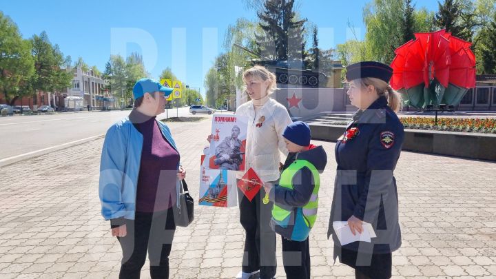 Бугульминцы присоединились к Всероссийской профилактической акции «Дороги победы»