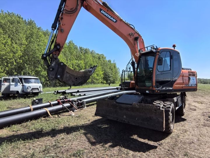 В Бугульминском районе обновляют водопроводные сети