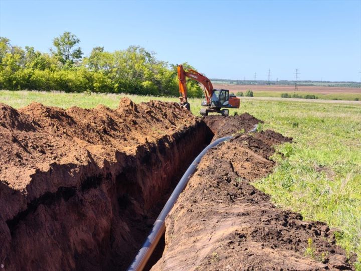 В Бугульминском районе обновляют водопроводные сети
