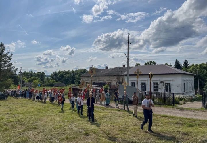 В Бугульминском благочинии состоялся крестный ход