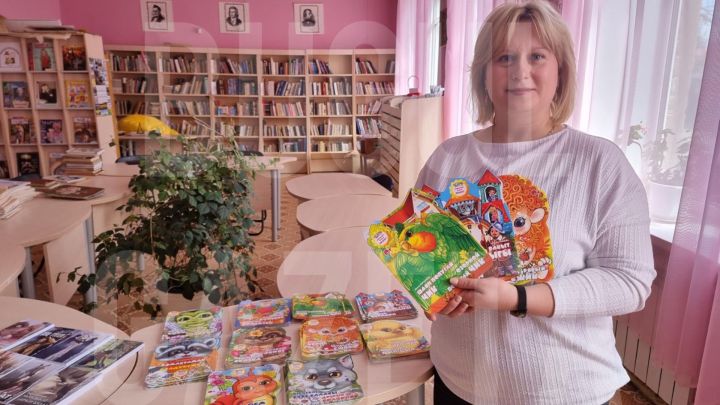 Библиотеки Бугульмы получили 100 новых книг в подарок