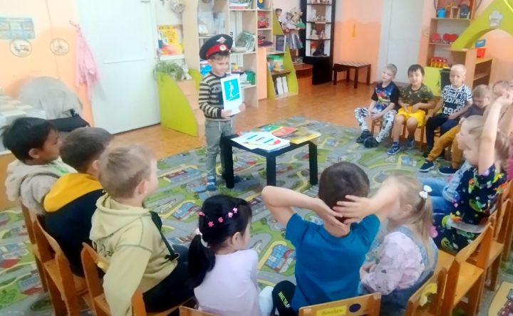 Для бугульминских дошкольников устроили день безопасности
