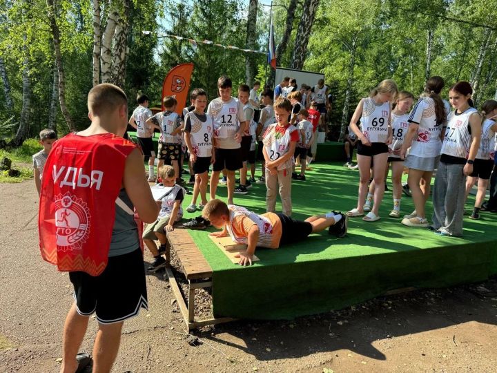 В Бугульминском районе прошел «День с ГТО»