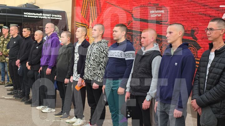 В Бугульме завершили весеннюю призывную кампанию