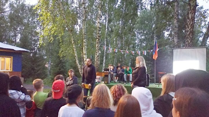 Участник СВО посетил детский оздоровительный лагерь в Бугульме
