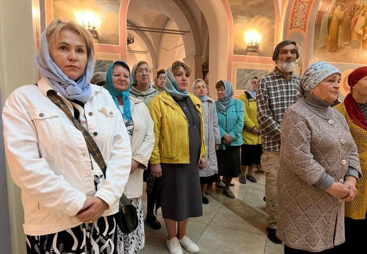 В канун Успения Пресвятой Богородицы в монастыре Бугульмы прошла праздничная служба