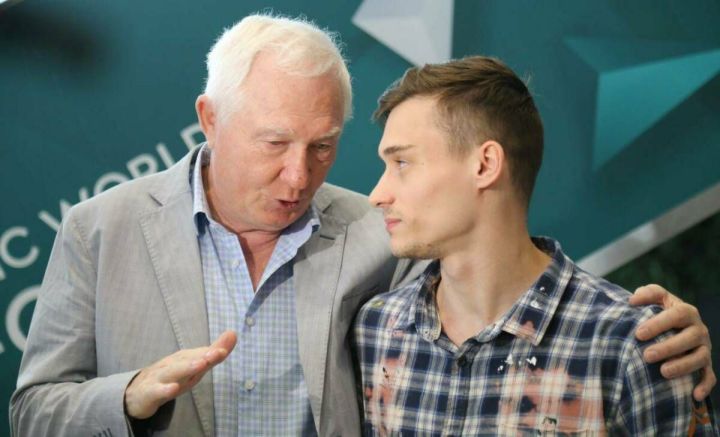 В Казани встретили серебряного призера чемпионата мира